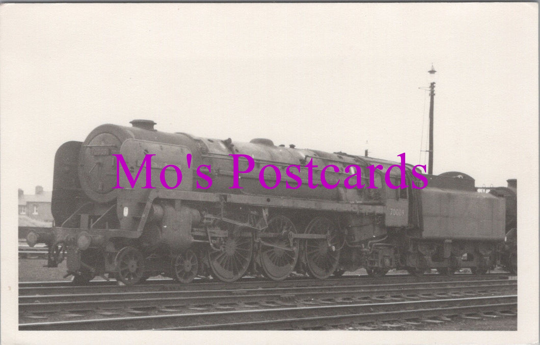 Railway Transport Photograph - Locomotive, Train No 7009 - SW14569