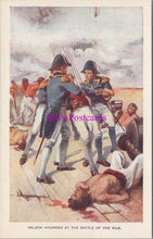 Load image into Gallery viewer, Naval History Postcard - Nelson Wounded at The Battle of The Nile  SW15570
