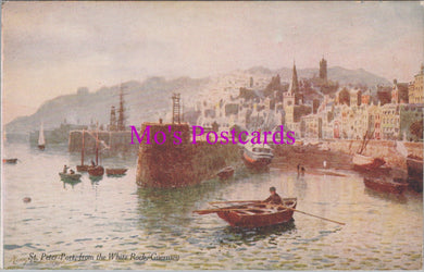 Guernsey Postcard - St Peter Port, From The White Rock  SW15576