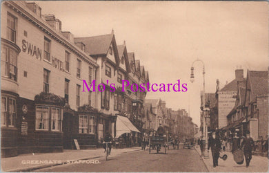 Staffordshire Postcard - Greengate, Stafford   SW15970