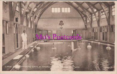 Worcestershire Postcard - Droitwich Spa, Large Brine Swimming Bath  SW15583