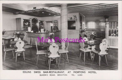 Sussex Postcard - Mortons Hotel, Queen's Road, Brighton  SW15592