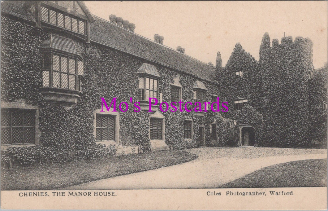 Buckinghamshire Postcard - Chenies, The Manor House   SW15978