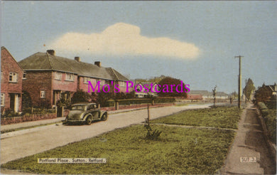 Nottinghamshire Postcard - Portland Place, Sutton, Retford  SW15130