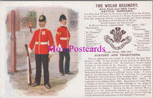 Load image into Gallery viewer, Military Postcard - The Welsh Regiment 41st Foot and 69th Foot  SW15128
