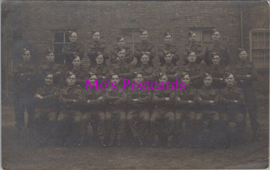 Military Postcard - Hinckley Photo. Group of Servicemen   SW15130