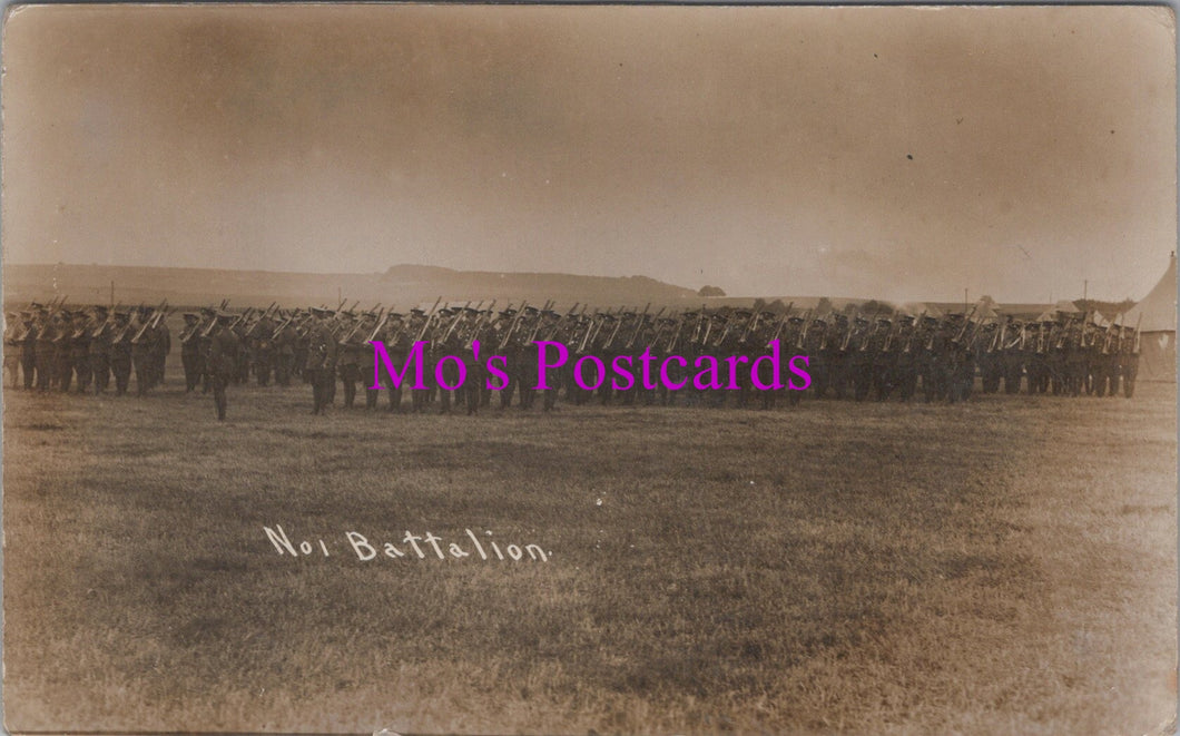 Military Postcard - No 1 Battalion, North London OTC, Wiltshire  SW15133