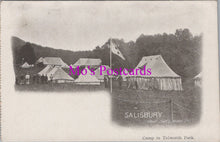 Load image into Gallery viewer, Military Postcard - Camp in Tidworth Park, Salisbury   SW15137
