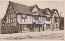 Load image into Gallery viewer, Warwickshire Postcard - Stratford-On-Avon, Shakespeare&#39;s House  DC1694
