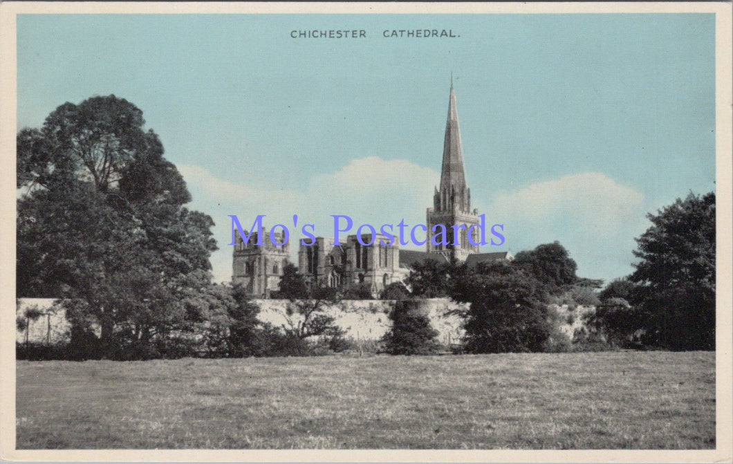 Sussex Postcard - Chichester Cathedral    DC1716