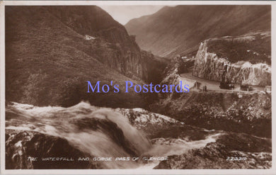 Scotland Postcard - The Waterfall and Gorge Pass of Glencoe  DC1721