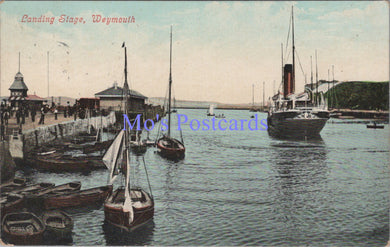 Dorset Postcard - Weymouth Landing Stage  SW13812