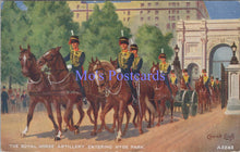 Load image into Gallery viewer, Military Postcard - The Royal Horse Artillery  SW13830
