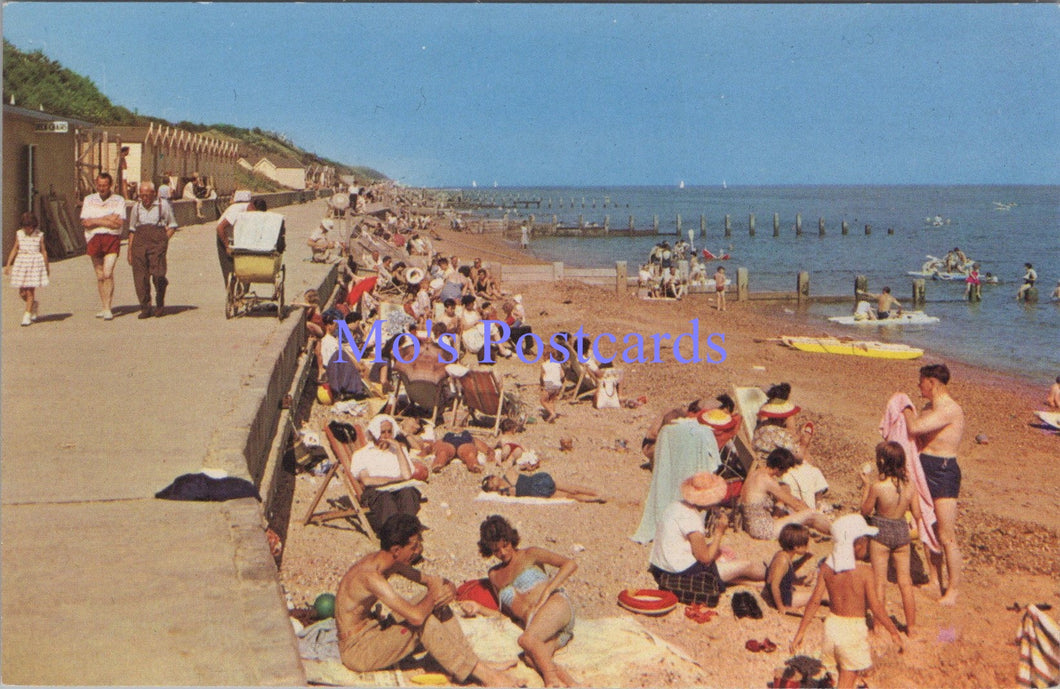 Essex Postcard - Holland-On-Sea Beach and Promenade  SW13837