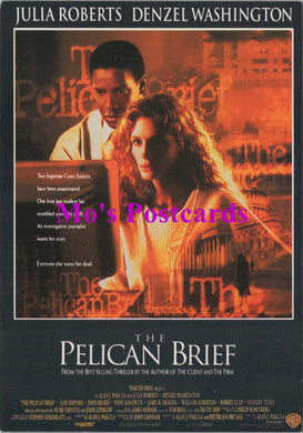 Film Postcard - The Pelican Brief, Julia Roberts and Denzel Washington  SW14961