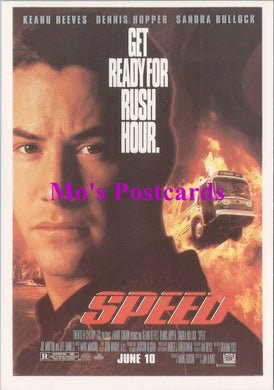 Film Postcard - Speed, Keanu Reeves, Sandra Bullock  SW14962