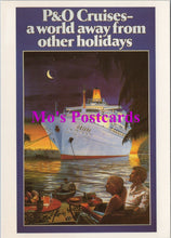 Load image into Gallery viewer, Shipping Postcard - P &amp; O Cruises. A World Away From Other Holidays  SW14969
