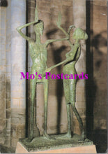 Load image into Gallery viewer, Cambridgeshire Postcard - Ely Cathedral. Sculpture by David Wynne  SW15032
