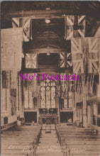 Load image into Gallery viewer, Lancashire Postcard - Lancaster Church, Kings Own Memorial Chapel  SW15397
