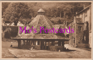 Somerset Postcard - Dunster Yarn Market   SW15401