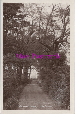 Yorkshire Postcard - Weston Lane, Near Otley   SW15403