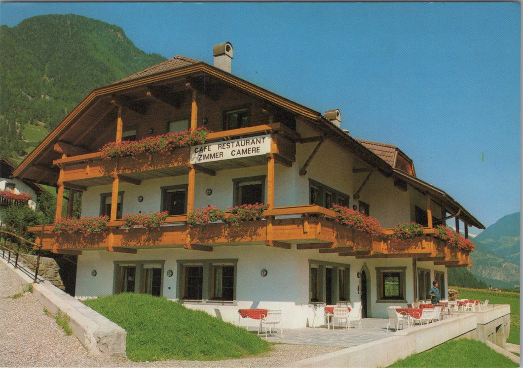 Italy Postcard - Gasthof Zum Schlossl Albergo 