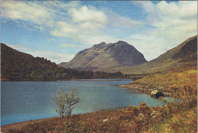 Scotland Postcard - Liathach From Loch Clair, Glen Torridon SW15788