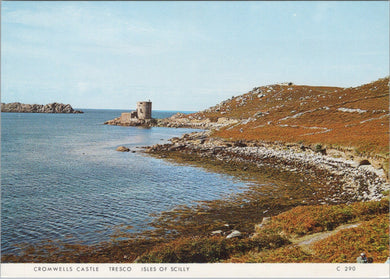 Cornwall Postcard - Cromwells Castle, Tresco, Isles of Scilly   SW15898