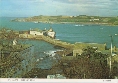 Cornwall Postcard - St Mary's Harbour, Isles of Scilly   SW15901