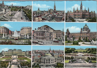 Austria Postcard - Views of Vienna   SW15910