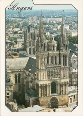 France Postcard - The Cathedral, Angers  SW15935