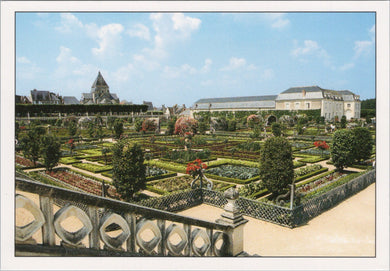 France Postcard - The Renaissance Gardens, Château de Villandry  SW15942