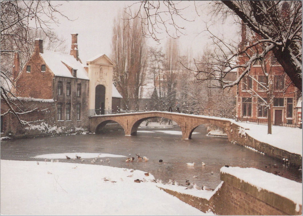 Belgium Postcard - Bruge, Entrance To The Princely Beguinage  SW16491