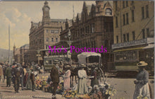 Load image into Gallery viewer, South Africa Postcard - Flowers Sellers, Adderley Street, Cape Town  SW14172
