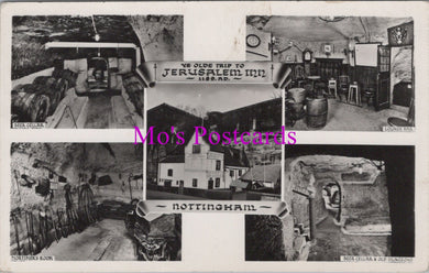 Nottinghamshire Postcard - Ye Olde Trip To Jerusalem Inn, Nottingham  SW14181