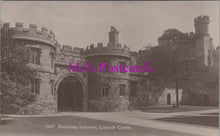 Load image into Gallery viewer, Lincolnshire Postcard - Lincoln Castle Gateway Interior  SW14188
