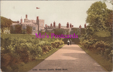 Kent Postcard - Walmer Castle, Broad Walk   SW14189