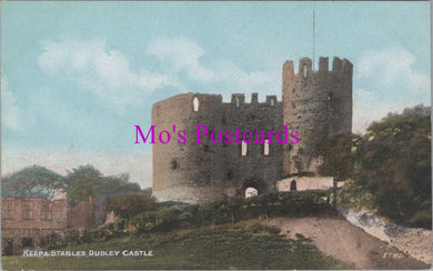 Worcestershire Postcard - Dudley Castle Keep and Stables  SW14191