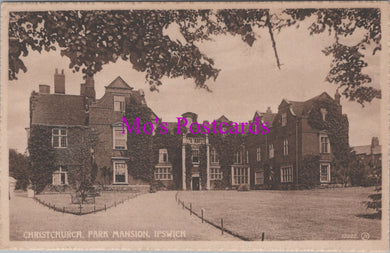 Suffolk Postcard - Christchurch, Park Mansion, Ipswich  SW14192