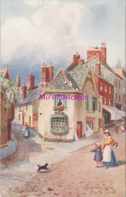 Devon Postcard - Barnstaple North Gate. Artist H.B.Wimbush  SW14207