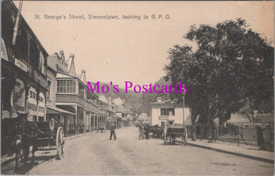 South Africa Postcard - St George's Street, Simonstown SW14218