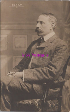 Music Postcard - English composer Sir Edward William Elgar  SW14248