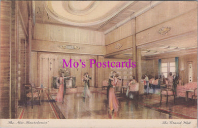 Shipping Postcard - The New Mauretania, The Grand Hall   SW14250