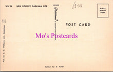 Load image into Gallery viewer, Kent Postcard - New Romney Caravan Site   SW14253
