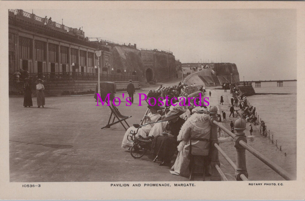 Kent Postcard - Margate Pavilion and Promenade  SW14254