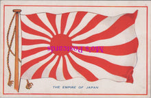 Load image into Gallery viewer, Patriotic Postcard - The Empire of Japan Flag   SW14261

