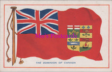 Load image into Gallery viewer, Patriotic Postcard - The Dominion of Canada Flag   SW14263
