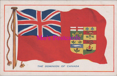 Patriotic Postcard - The Dominion of Canada Flag   SW14263