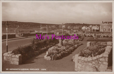 Cornwall Postcard - St Anthony's Gardens, Penzance   SW14279