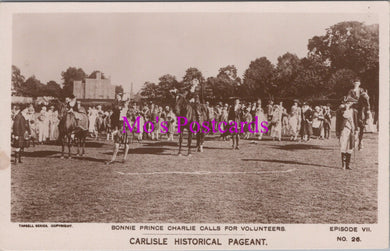 Cumbria Postcard - Carlisle Historical Pageant   SW14282